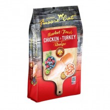 FUSSIE CAT 雞肉火雞配方貓乾糧 10LBS